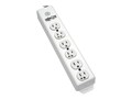 Tripp Lite Multiple Outlet Strip 15-Amp (6) Outlet Hospital Grade 15ft Cord, PS-615-HG, 463002, Power Strips