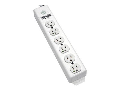 Tripp Lite Multiple Outlet Strip 15-Amp (6) Outlet Hospital Grade 15ft Cord, PS-615-HG, 463002, Power Strips Tripp Lite Multiple Outlet Strip 15-Amp (6) Outlet Hospital Grade 15ft Cord, PS-615-HG, 463002, Power Strips