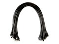 Neat-Patch CAT6 Flush Mold Patch Cable, Black, 2ft, 24-pack, SP-24-BLACK, 41708583, Cables