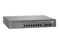 CP Technologies GEP-1021 LevelOne 1U RM Switch 8xGbE PoE+ 2xGbE SFP 1xPSU, GEP-1021, 34966751, Network Switches