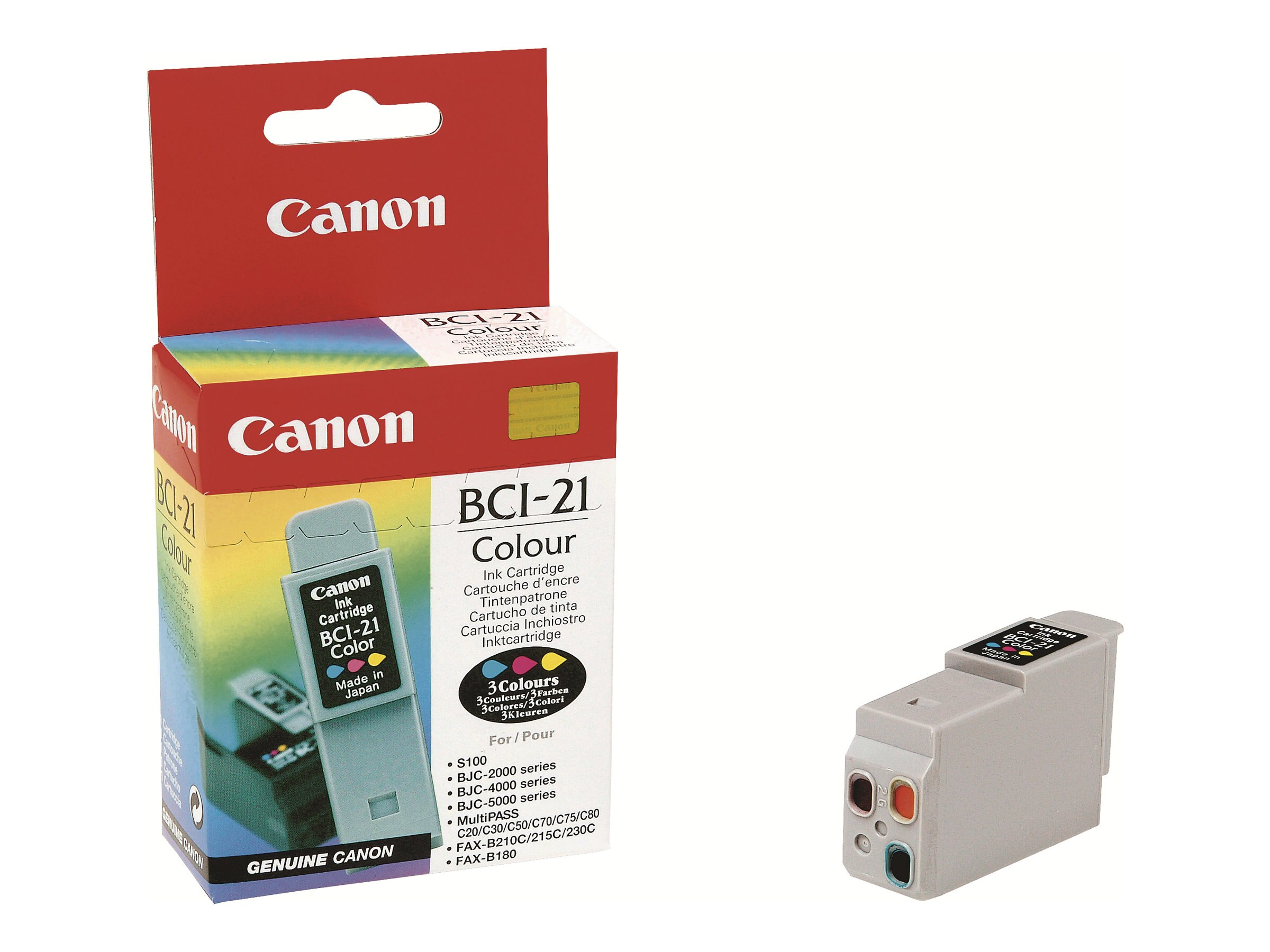 levend pantoffel ontspannen Canon Color BCI-21 Ink Tank for BJC-4000 BJC-5000 MultiPass (0955A003)