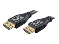 Comprehensive MicroFlex Pro AV IT Integrator Certified Ultra High Speed 8K 48G HDMI Cable w  ProGrip, Black, 6ft, MHD48G-6PROBLK, 41413073, Cables