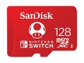 SanDisk 128GB UHS-I microSDXC Memory Card for Nintendo Switch , SDSQXBO-128G-ANCZA, 41058616, Memory - Flash