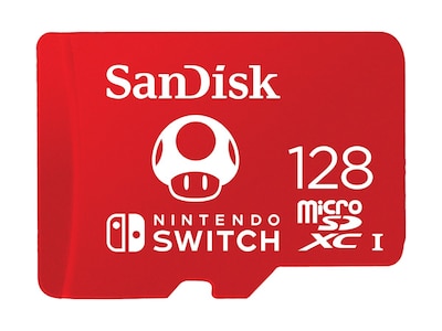 SanDisk 128GB UHS-I microSDXC Memory Card for Nintendo Switch , SDSQXBO-128G-ANCZA, 41058616, Memory - Flash SanDisk 128GB UHS-I microSDXC Memory Card for Nintendo Switch , SDSQXBO-128G-ANCZA, 41058616, Memory - Flash