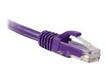 ENET CAT6 550MHz Copper Patch Cable with Boots, Purple, 20ft, C6-PR-20-ENC, 31187496, Cables