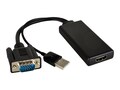 Kramer 15-pin HD M to HDMI F with, ADC-GM/HF , 41956916, Adapters & Port Converters Kramer 15-pin HD M to HDMI F with, ADC-GM/HF , 41956916, Adapters & Port Converters