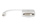 C2G Mini DisplayPort to DVI M F Adapter, White, 8, 54312, 17058882, Adapters & Port Converters