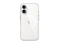 Apple iPhone 16 Case with MagSafe - Clear, MA6A4ZM/A                     , 41856494, Carrying Cases - Phones/PDAs
