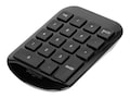 Targus Wireless Numeric Keypad, Black Gray, AKP11US, 10159736, Keyboards & Keypads