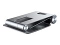 Satechi R1 Aluminum Hinge Holder Foldable Stand, ST-R1M, 41601434, Docking Stations & Port Replicators