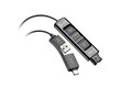 HP Poly DA85-M USB to QD Adapter, 786C8AA, 41717573, Headphone & Headset Accessories