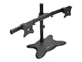 Tripp Lite Dual-Monitor Desktop Mount Stand for 13 to 27 Flat-Screen Displays, Black, DDR1327SDD, 33927195, Stands & Mounts - Desktop Monitors