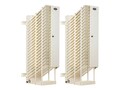 Tripp Lite 20-Device AC Charging Towers for Chromebooks - Open Frame, White, 2 Pack (40 Devices Total), CST40AC, 37931968, Charging Stations