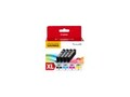 Canon CLI-281 XL Black, Cyan, Magenta & Yellow 4-Ink Pack, 2037C005, 34539207, Ink Cartridges & Ink Refill Kits - OEM