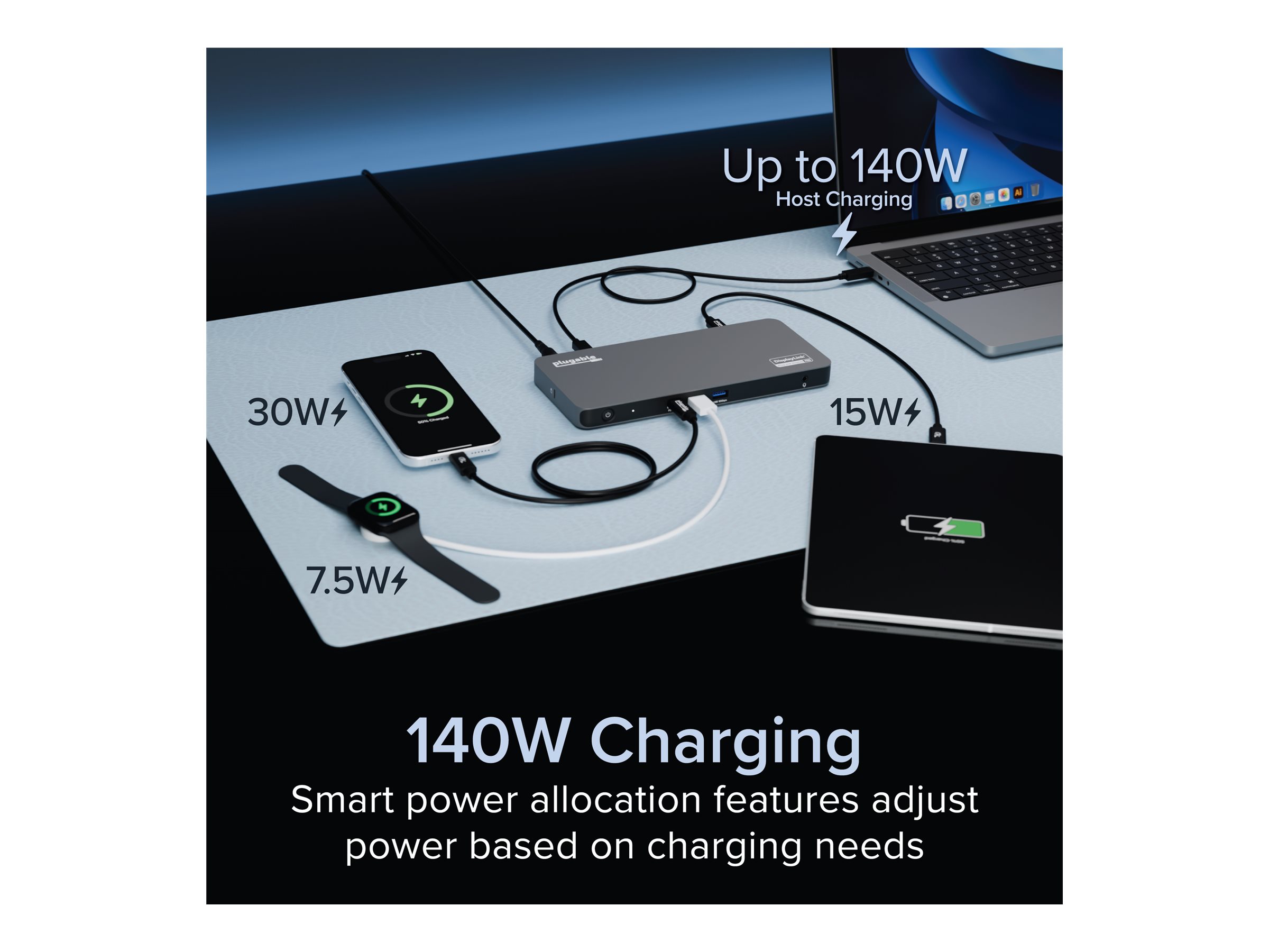 Plugable USB-C Docking Station - Thumbnail 4