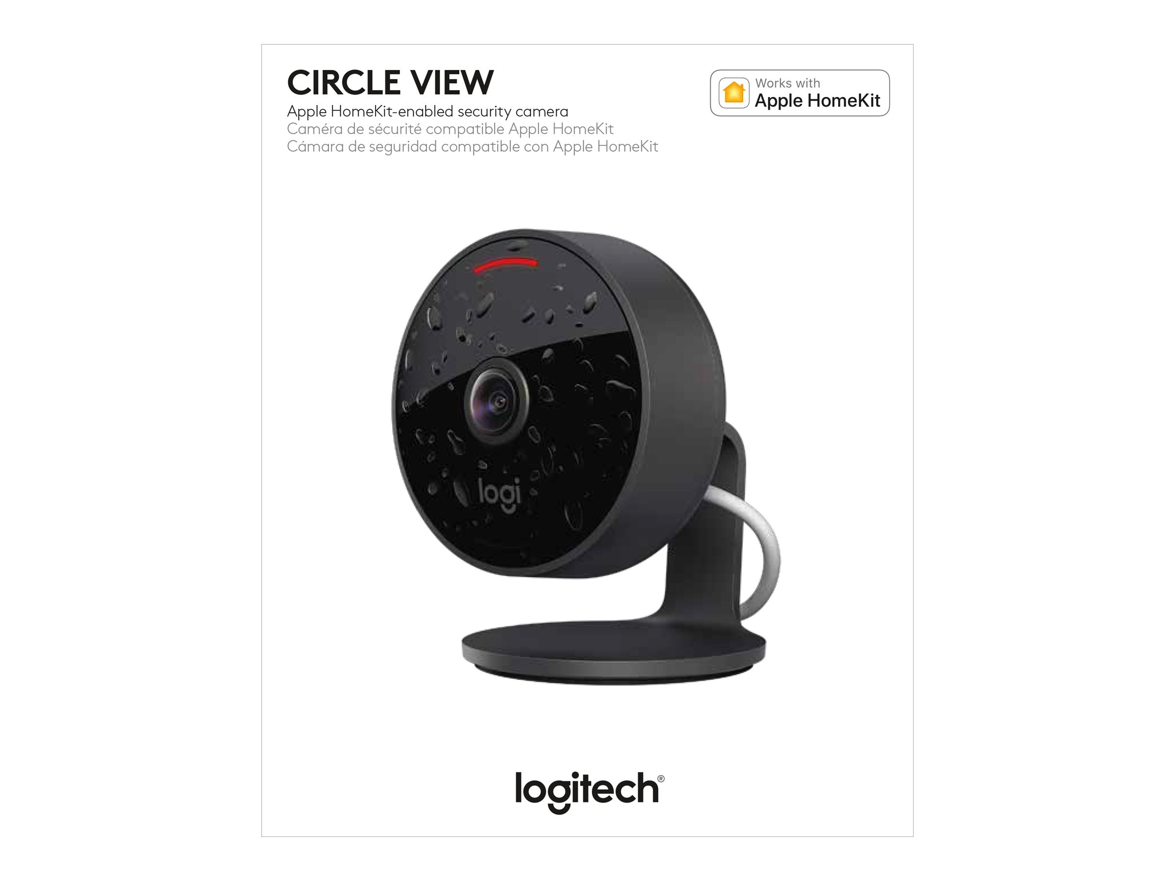 Caméra de sécurité Circle View de Logitech compatible avec HomeKit d'Apple  - Apple (FR)