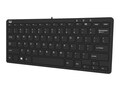 Adesso SlimTouch Mini Keyboard with USB Hubs, AKB-510HB, 19696116, Keyboards & Keypads