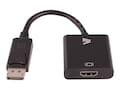 V7 DisplayPort to HDMI Converter Adapter, Black, CBLDPHD-1N, 15904694, Adapters & Port Converters