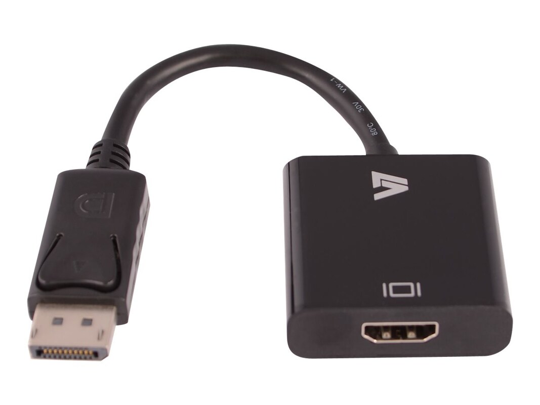 V7 Displayport To Hdmi Adapter M F Black Cbldphd 1n