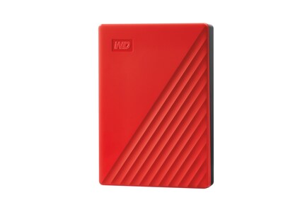 Western Digital 6TB My Passport USB 3.2 Gen 1 Portable Hard Drive - Red, WDBR9S0060BRD-WESN            , 41866852, Hard Drives - External