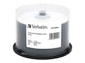 Verbatim 700MB 52x White Thermal Printable CD-R Media (50-pack Spindle), 94949, 5385202, CD Media Verbatim 700MB 52x White Thermal Printable CD-R Media (50-pack Spindle), 94949, 5385202, CD Media