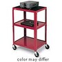Bretford Manufacturing Adjustable A V Cart, Topaz, 26-42in, A2642E-TZ, 7385943, Furniture - Miscellaneous