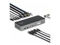 StarTech.com 140W 4K 60Hz Triple-Monitor USB-C HDMI DisplayPort Docking Station, TAA, DK30C2DPEPRN                  , 42043954, Docking Stations & Port Replicators
