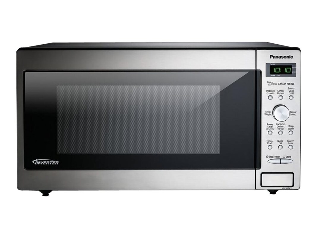 Panasonic 1 6 Cu Ft Built In Countertop Microwave Oven With Nn