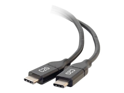 C2G 5A USB 2.0 Type C M M Cable, Black 3ft, 28827, 35817096, Cables C2G 5A USB 2.0 Type C M M Cable, Black 3ft, 28827, 35817096, Cables