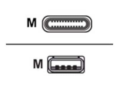 Rocstor USB 3.0 Type C to USB Type A M M Cable, Black, 1m, Y10C145-B1, 33654351, Cables Rocstor USB 3.0 Type C to USB Type A M M Cable, Black, 1m, Y10C145-B1, 33654351, Cables