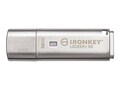 Kingston 32GB IronKey Locker+ 50 USB Type-A Flash Drive , IKLP50/32GB, 41498678, Flash Drives