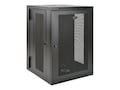 Tripp Lite SmartRack 18U UPS-Depth Wall-Mount Rack Enclosure Cabinet, Hinged Back, SRW18USDP, 31299316, Racks & Cabinets