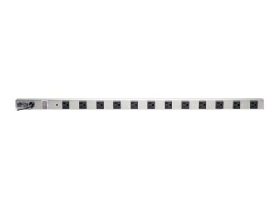Tripp Lite Power Strip w  Surge Protection, 36, (12) Outlets, 1050 Joules, 15ft Cord, SS3612, 18843196, Surge Suppressors