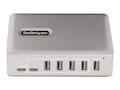 StarTech.com 7-PORT USB-C HUB SELF-POWERED, 10G5A2CS-USB-C-HUB, 41646799, USB & Firewire Hubs StarTech.com 7-PORT USB-C HUB SELF-POWERED, 10G5A2CS-USB-C-HUB, 41646799, USB & Firewire Hubs