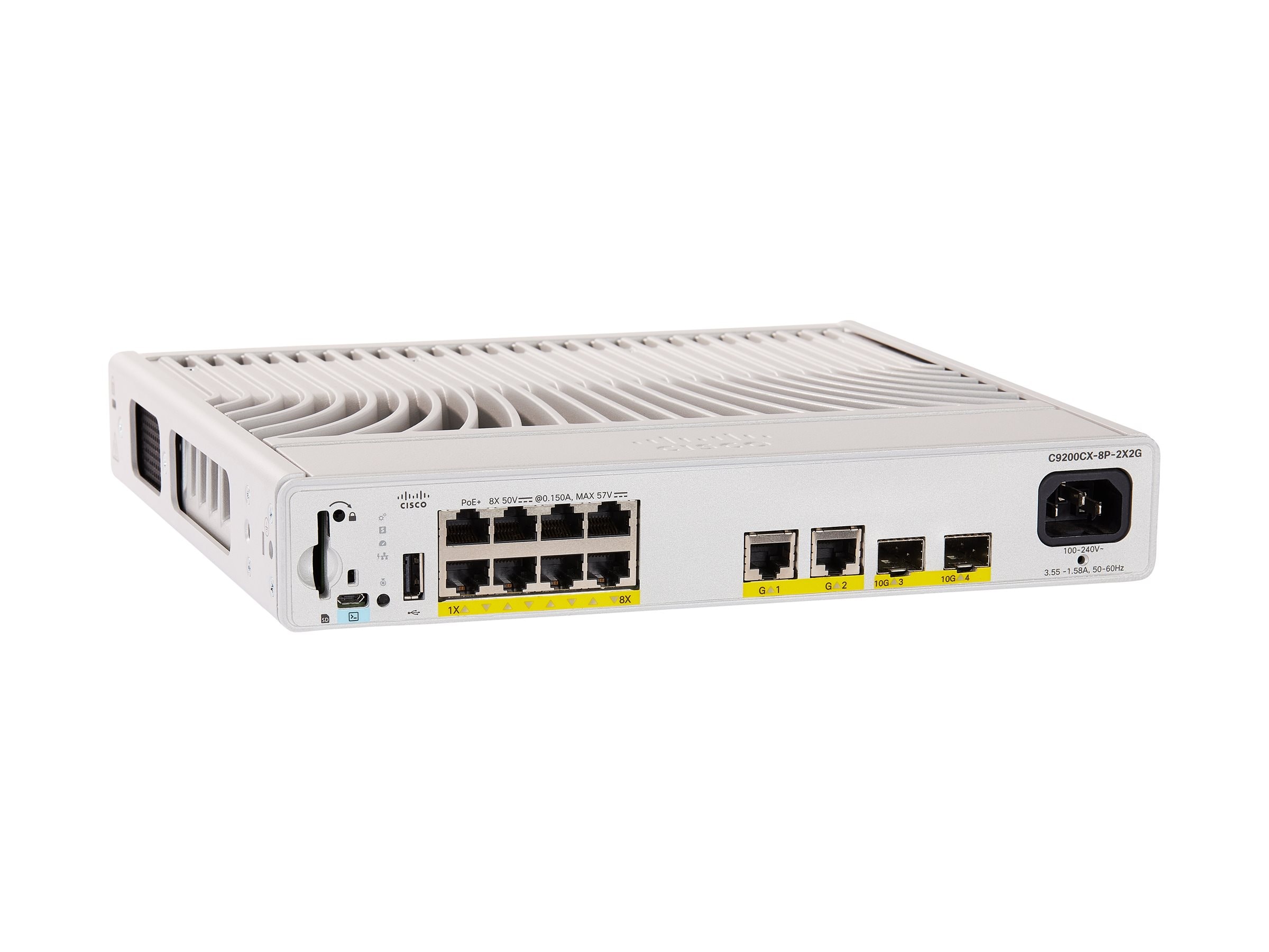 コンピュータ・IT Cisco Catalyst 9000 Switches 2nd edition Cisco CATALYST 9000 COMPACT SWITCH 8 (C9200CX-8P-2X2G-A)