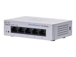 Cisco CBS110-5T-D-NA Main Image from Right-angle