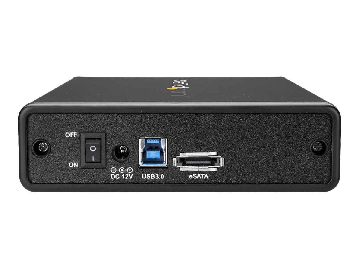 SATA Trayless Hard Drive Enclosure eSATA USB - Main Image