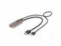 StarTech.com 8K 60Hz Active HDMI 2.1 to DisplayPort 1.4 Adapter Cable, 1ft, 148B-HDMI-DP-8K               , 41803889, Adapters & Port Converters