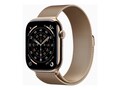 Apple Watch Series 11, GPS + Cellular, 46mm, Gold Titanium Case with Gold Milanese Loop - S M, MFD74LW/A , 42039492, Wearable Technology - Apple Watch Series 6-7 Apple Watch Series 11, GPS + Cellular, 46mm, Gold Titanium Case with Gold Milanese Loop - S M, MFD74LW/A , 42039492, Wearable Technology - Apple Watch Series 6-7