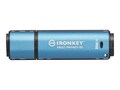 Kingston 256GB IronKey Vault Privacy 50 Hardware-encrypted Flash Drive, IKVP50/256GB, 41487635, Flash Drives