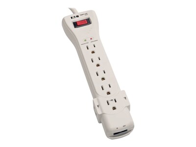 Tripp Lite Protect It! Surge (7) Outlet (5 Transformers) 15ft Cord 2520 Joules, SUPER7TEL15, 225654, Surge Suppressors Tripp Lite Protect It! Surge (7) Outlet (5 Transformers) 15ft Cord 2520 Joules, SUPER7TEL15, 225654, Surge Suppressors