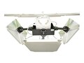 AccelTex Dual AP and Quad Antenna All-Thread Drop Mount, ATS-DRPMNT-DAP-QOP, 41322277, Network Device Modules & Accessories