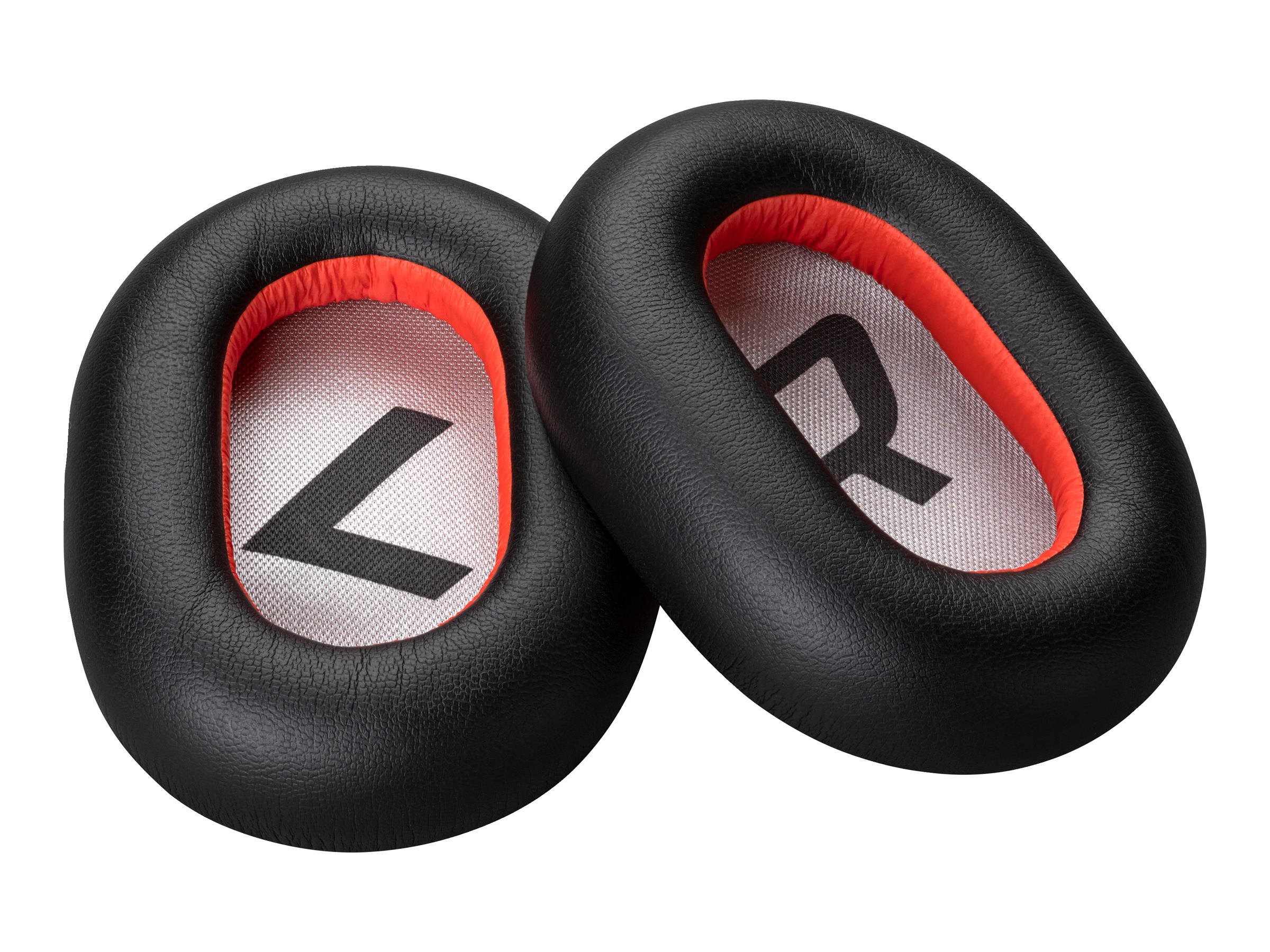 HP Poly Headsets Black Leatherette Ear Cushions (2-pack) (85Q42AA)