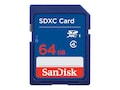 SanDisk 64GB SDXC Flash Memory Card, Class 4, SDSDB-064G-A46, 15775343, Memory - Flash