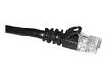 CP Technologies Cat5e 350MHz Snagless Patch Cable, Black, 75ft, C5E-BK-75-M, 15720828, Cables