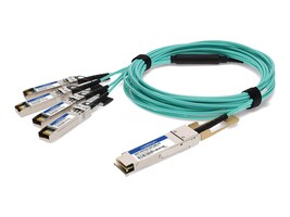 AddOn QSFP-4SFP25GAOC10MAO Main Image from Right-angle
