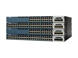Cisco WS-C3560X-24U-L Main Image from Right-angle