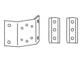 Ergotron T-Slot Bracket Kit, 60-587-207, 7814445, Stands & Mounts - Desktop Monitors Ergotron T-Slot Bracket Kit, 60-587-207, 7814445, Stands & Mounts - Desktop Monitors