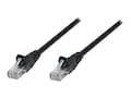 Intellinet Cat5e 350MHz Patch Cable, Black, 14ft, 320771, 15176885, Cables