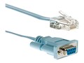 Cisco RJ-45 to DB9 M F Console Cable, 6ft , CAB-CONSOLE-RJ45=, 32080041, Cables